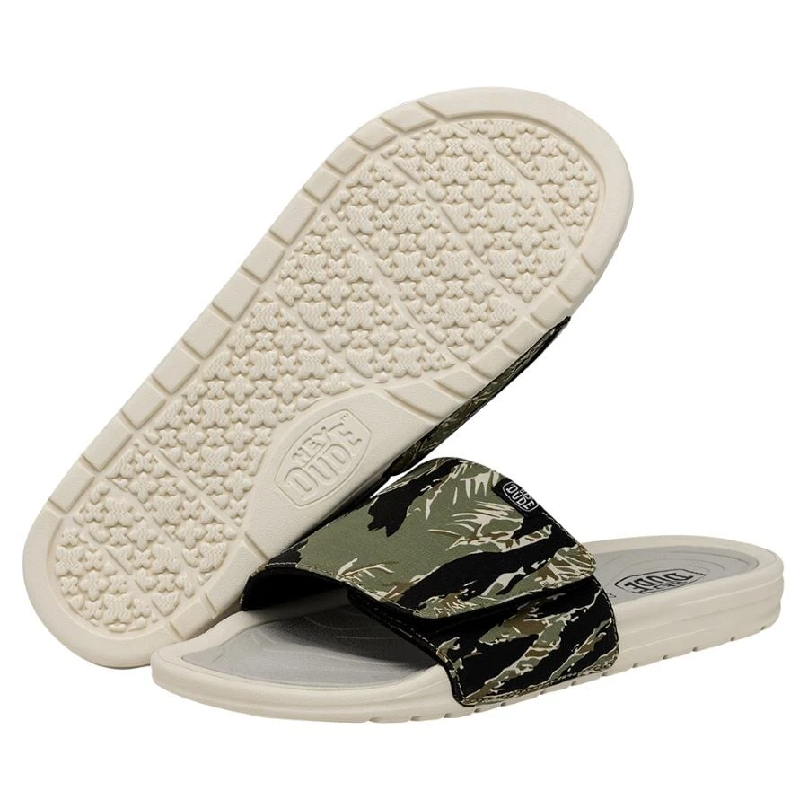 Phoenix Camo - Tiger Stripe Phoenix Camo - Tiger Stripe -Heydude Shoes 40128 9CK PHOENIXCAMO TIGERSTRIPE PAIRBOTTOM