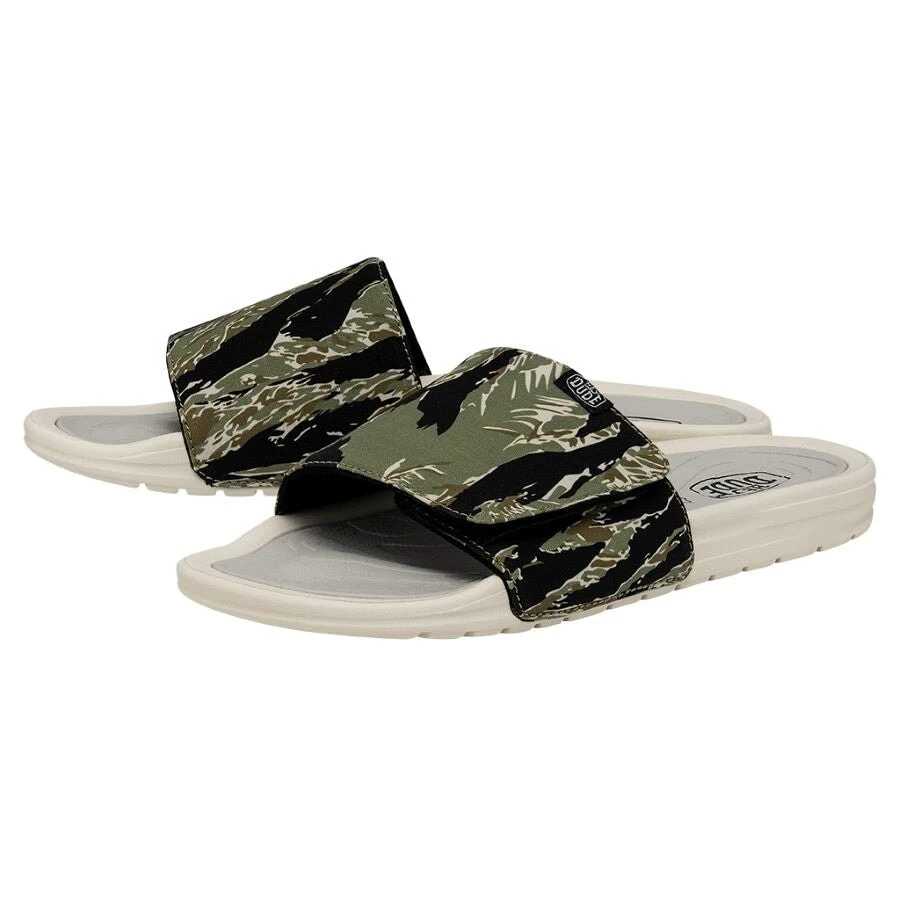 Phoenix Camo - Tiger Stripe Phoenix Camo - Tiger Stripe -Heydude Shoes 40128 9CK PHOENIXCAMO TIGERSTRIPE PAIRSIDE