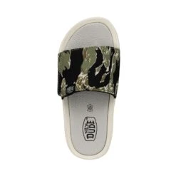 Phoenix Youth Camo - Tiger Stripe -Heydude Shoes 40136 9CK PHOENIXYOUTHCAMO TIGERSTRIPE LEFTTOP