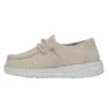 Wendy Toddler Slub Canvas - Natural -Heydude Shoes 40144 106 WENDYTODDLERSLUBCANVAS NATURAL LEFTSIDE