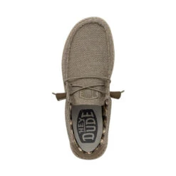 Wally Sox Wide - Beige -Heydude Shoes 40149 205 WALLYSOXWIDE BEIGE LEFTTOP