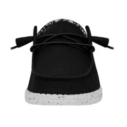 Wendy Wide - Black Odyssey -Heydude Shoes 40150 0YF WENDYBASICWIDE BLACKODYSSEY LEFTFRONT
