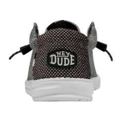 Wally Sox Stitch - Orion Blue -Heydude Shoes 40161 4MT WALLYSOXSTITCH ORIONBLUE LEFTBACK