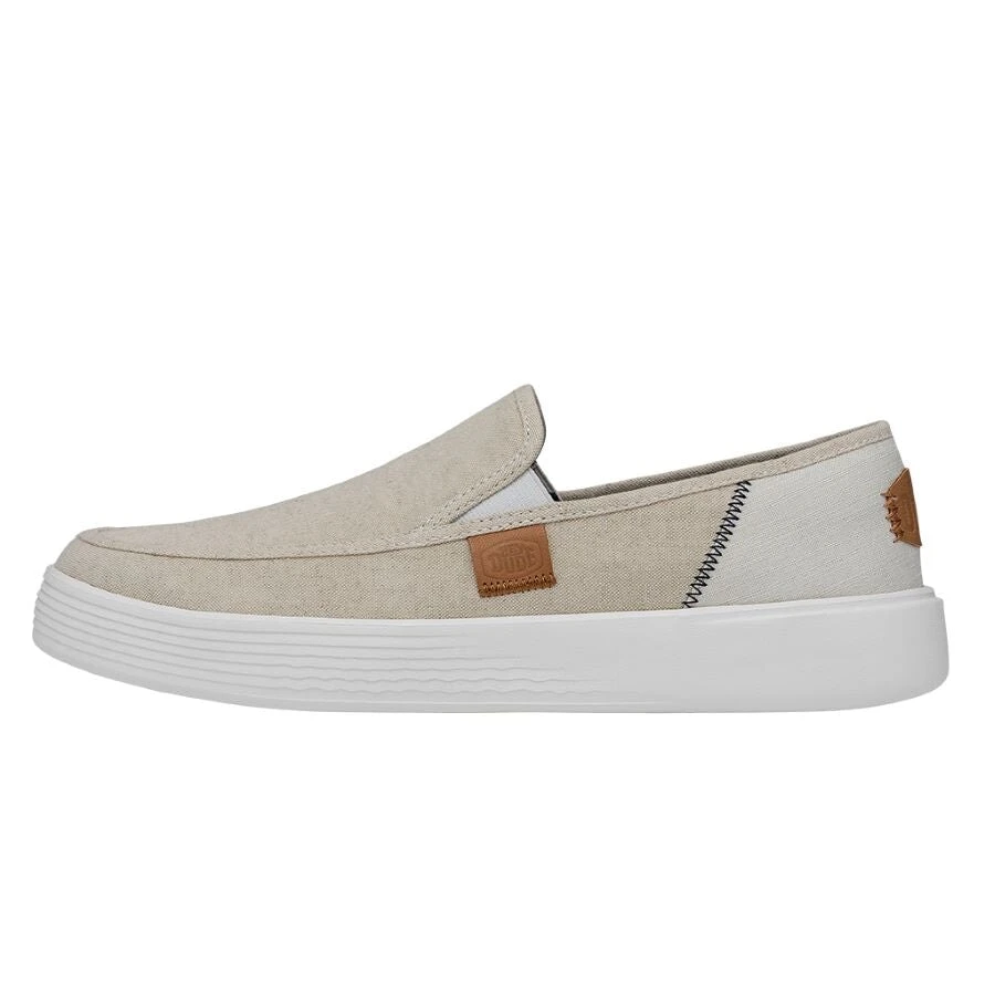 Sunapee Craft - White Sunapee Craft - White -Heydude Shoes 40178 100 SUNAPEEMCRAFTLINEN WHITE LEFTSIDE