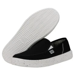 Sunapee Sport Mesh - Black -Heydude Shoes 40241 001 SUNAPEEMSPORTMESH BLACK PAIRBOTTOM