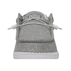 Wally Longneck - Grey 5 Wally Longneck - Grey -Heydude Shoes 40367 030 WALLYLONGNECK GREY LEFTFRONT