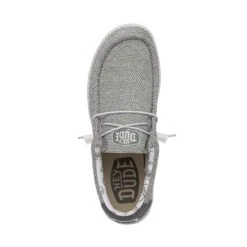 Wally Longneck - Grey 7 Wally Longneck - Grey -Heydude Shoes 40367 030 WALLYLONGNECK GREY LEFTTOP