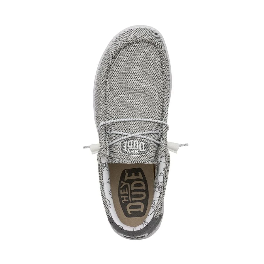 Wally Longneck - Grey Wally Longneck - Grey -Heydude Shoes 40367 030 WALLYLONGNECK GREY LEFTTOP
