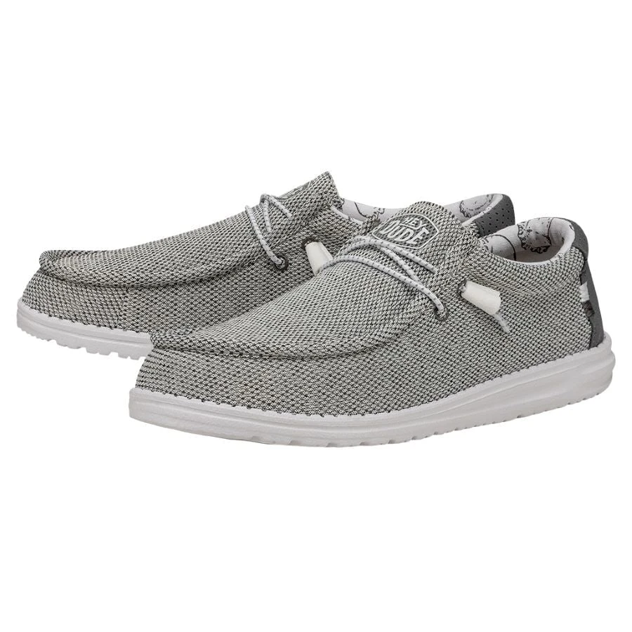 Wally Longneck - Grey Wally Longneck - Grey -Heydude Shoes 40367 030 WALLYLONGNECK GREY PAIRSIDE