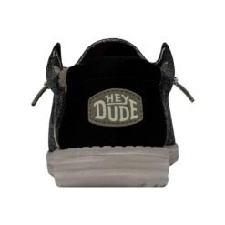 Wally Boho Denim - Brown -Heydude Shoes 40379 255 WALLYBOHODENIM BROWN LEFTBACK