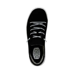 Cody Sport Mesh - Black -Heydude Shoes 40391 001 CODYSPORTMESH BLACK LEFTTOP