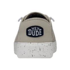 Conway Sports Mesh - Off White -Heydude Shoes 40393 1LB CONWAYMSPORTMESH OFFWHITE LEFTBACK