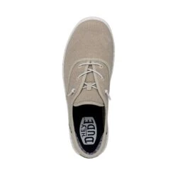 Conway Sports Mesh - Off White -Heydude Shoes 40393 1LB CONWAYMSPORTMESH OFFWHITE LEFTTOP