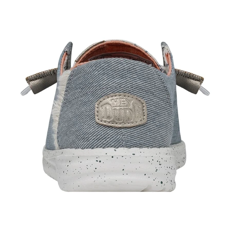 Wendy Tropical - Light Blue Wendy Tropical - Light Blue -Heydude Shoes 40474 450 WENDYTROPICAL LIGHTBLUE LEFTBACK