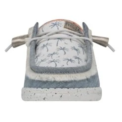 Wendy Tropical - Light Blue 5 Wendy Tropical - Light Blue -Heydude Shoes 40474 450 WENDYTROPICAL LIGHTBLUE LEFTFRONT