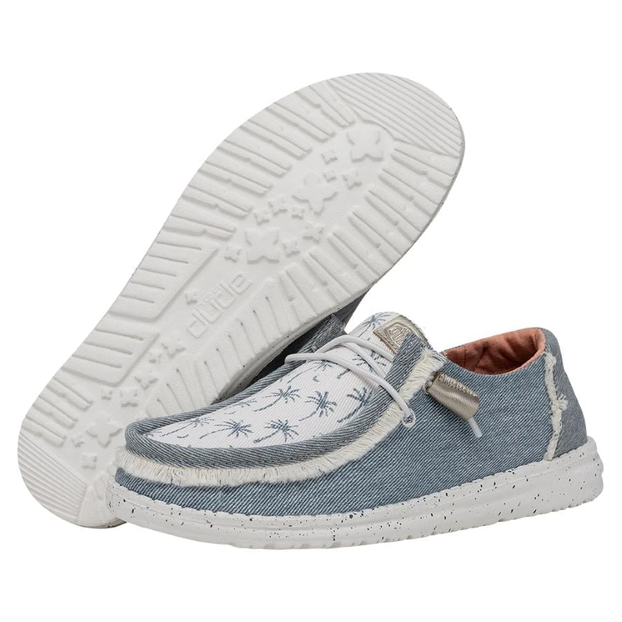 Wendy Tropical - Light Blue Wendy Tropical - Light Blue -Heydude Shoes 40474 450 WENDYTROPICAL LIGHTBLUE PAIRBOTTOM