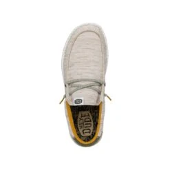 Wally Jersey - Taupe -Heydude Shoes FW23 M 40169 214 WALLY JERSEY TAUPE LEFT TOP