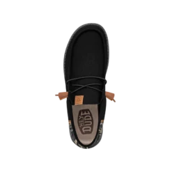 Wally Funk Oasis - Black -Heydude Shoes FW23 M 40397 001 WALLY FUNK OASIS BLACK LEFT TOP