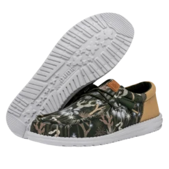 Wally Funk Oasis - Green -Heydude Shoes FW23 M 40397 315 WALLY FUNK OASIS GREEN LEFT PAIROUTSOLE