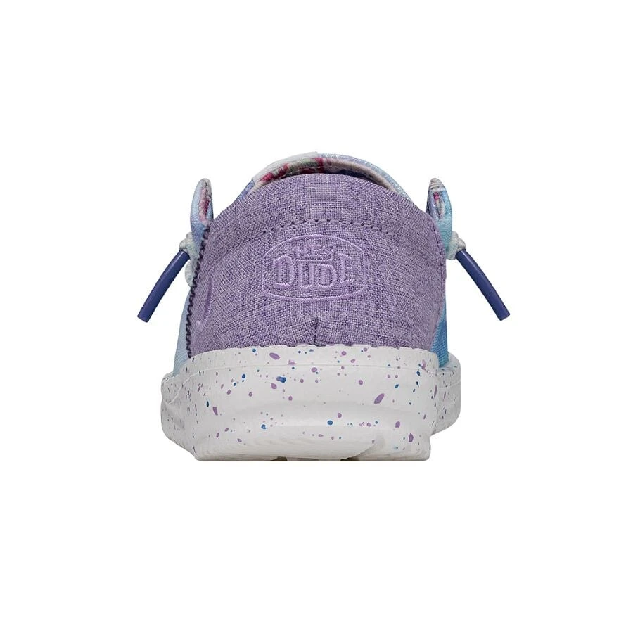 Wendy Toddler Funk - Tropical Pink -Heydude Shoes FW23 T 40478 9DD WENDY TODDLER FUNK TROPICAL PINK MULTI LEFT BACK