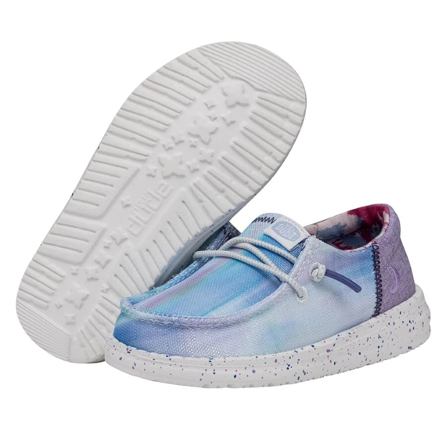 Wendy Toddler Funk - Tropical Pink -Heydude Shoes FW23 T 40478 9DD WENDY TODDLER FUNK TROPICAL PINK MULTI LEFT PAIROUTSOLE