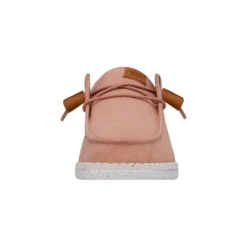 Wendy Washed Canvas - Rose Dust -Heydude Shoes FW23 W 40297 6WK WENDY WASHED CANVAS ROSE CLOUD LEFT FRONT