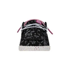 Wendy Youth - Unicorn Black -Heydude Shoes FW23 Y 40452 001 WENDY YOUTH UNICORN BLACK LEFT FRONT