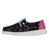 Wendy Youth - Unicorn Black -Heydude Shoes FW23 Y 40452 001 WENDY YOUTH UNICORN BLACK LEFT PROFILE