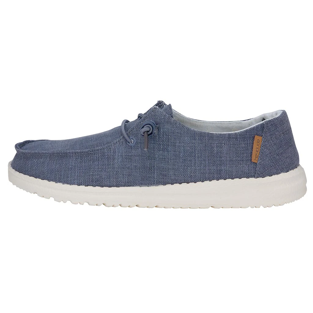 Wendy Chambray - Navy White Wendy Chambray - Navy White -Heydude Shoes MicrosoftTeams image 51