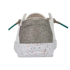 Wendy Youth - Disco White -Heydude Shoes SS22 W 130120227 WENDY YOUTH DISCO WHITE LEFT 5