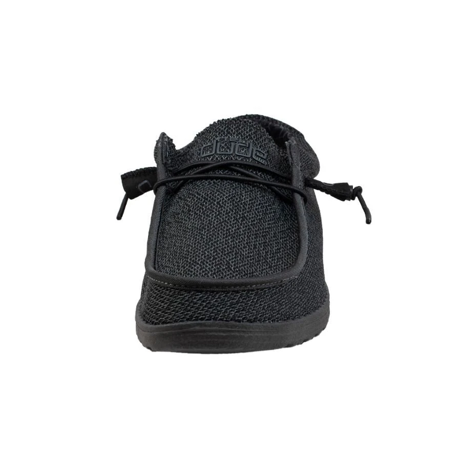 Wally Sox Micro - Total Black Wally Sox Micro - Total Black -Heydude Shoes WALLY SOX MICRO TOTAL BLACK 4