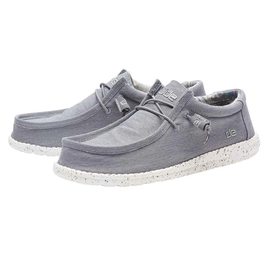 Wally Stretch - Iron Wally Stretch - Iron -Heydude Shoes WALLY STRETCH IRON 2 1